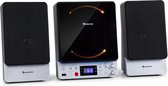 auna Microstar Sing microsysteem karaoke-installatie - cd-speler - Bluetooth - USB-poort - afstandsbediening