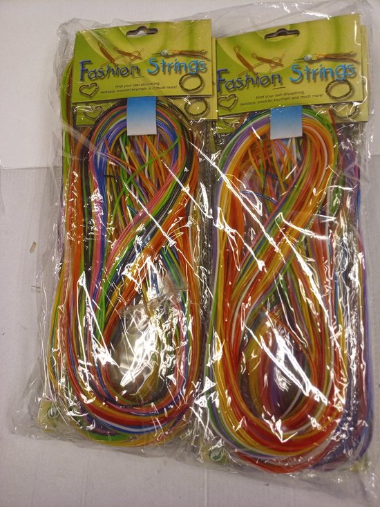 Scoubidou fils strings 400 pièces de fil pailleté 80 cm