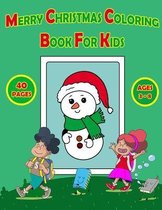 Merry Christmas Coloring Book for Kids