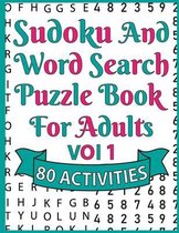 Sudoku And Word Search Puzzle Book For Adults