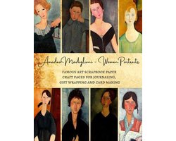 Amadeo Modigliani Women Portraits Scrapbook Paper