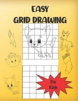 Easy Grid Drawing For Kids