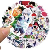 Hunter x hunter – Hunter x hunter stickers – 50 stuks – Anime stickers - Hunter x hunter manga - Laptop stickers - Stickers kinderen - Stickers volwassenen