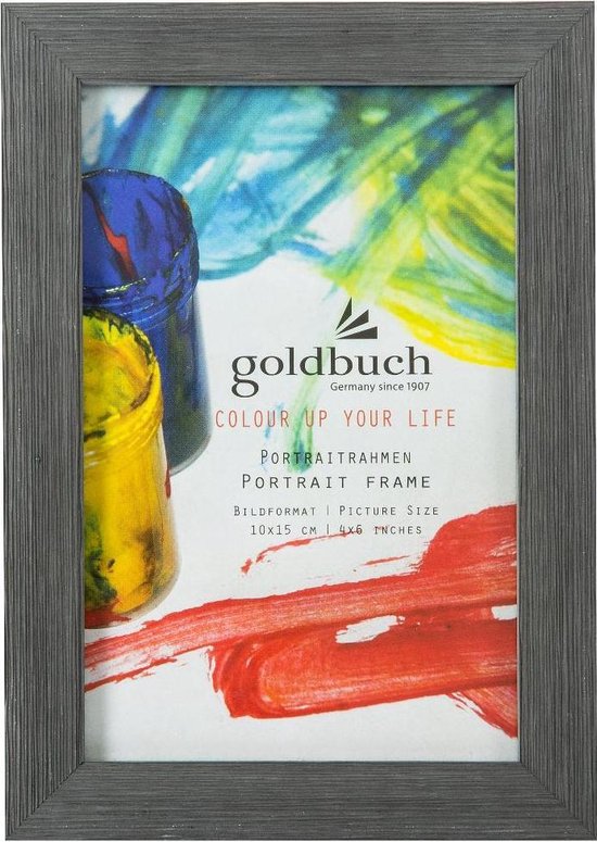 GOLDBUCH GOL-910802 Fotolijst COLOR UP donker grijs voor 10x15 cm foto