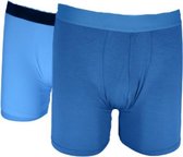 Hipperboo® Bamboe Onderbroeken - Maat L - 2 paar - Ondergoed - Boxershort - Grijs/Wit