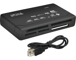 Handige alles-in-één card reader - USB cardreader - SD card, Compact flash, XD, MS, etc