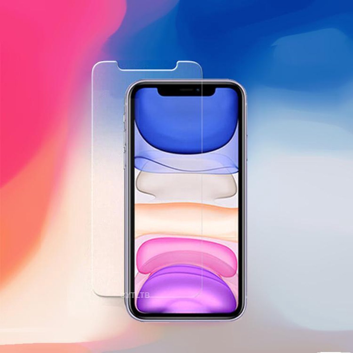 Apple iPhone 12 Mini Screenprotector Glas - Tempered Glass Screen Protector - 2x