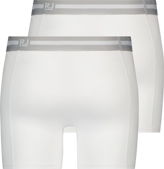 RJ Bodywear Everyday Breda boxer (2-pack) - heren boxer normale lengte - wit
