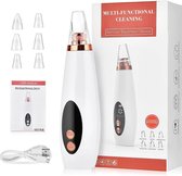 Vacuum facial cleaner - blackhead remover  -  mee-eter verwijderaar  -  poriënreiniger   -  gezichtsreiniger -  6 MondStukken - Draadloos Mee-eters & Acne Verwijderen