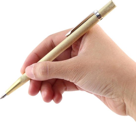 Multifunctionele Graveerpen - Gouden Graveer Pen Voor Graveren Van Metaal - -... | bol.com