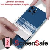 ScreenSafe High Definition Hydrogel screenprotector Honor 10X Lite Slagvast / Anti-Bacterieel Back Cover (AAA)