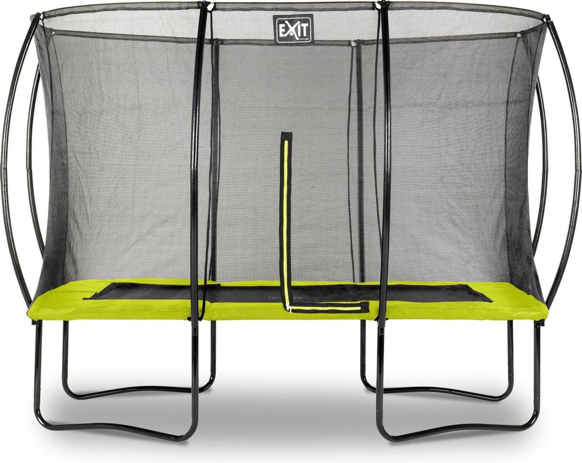 EXIT Silhouette trampoline 214x305cm - groen | bol.com