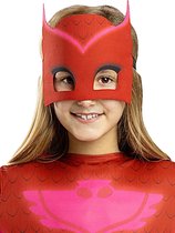 FUNIDELIA Owlette Masker - PJ Masks voor meisjes Tekenfilms - Rood