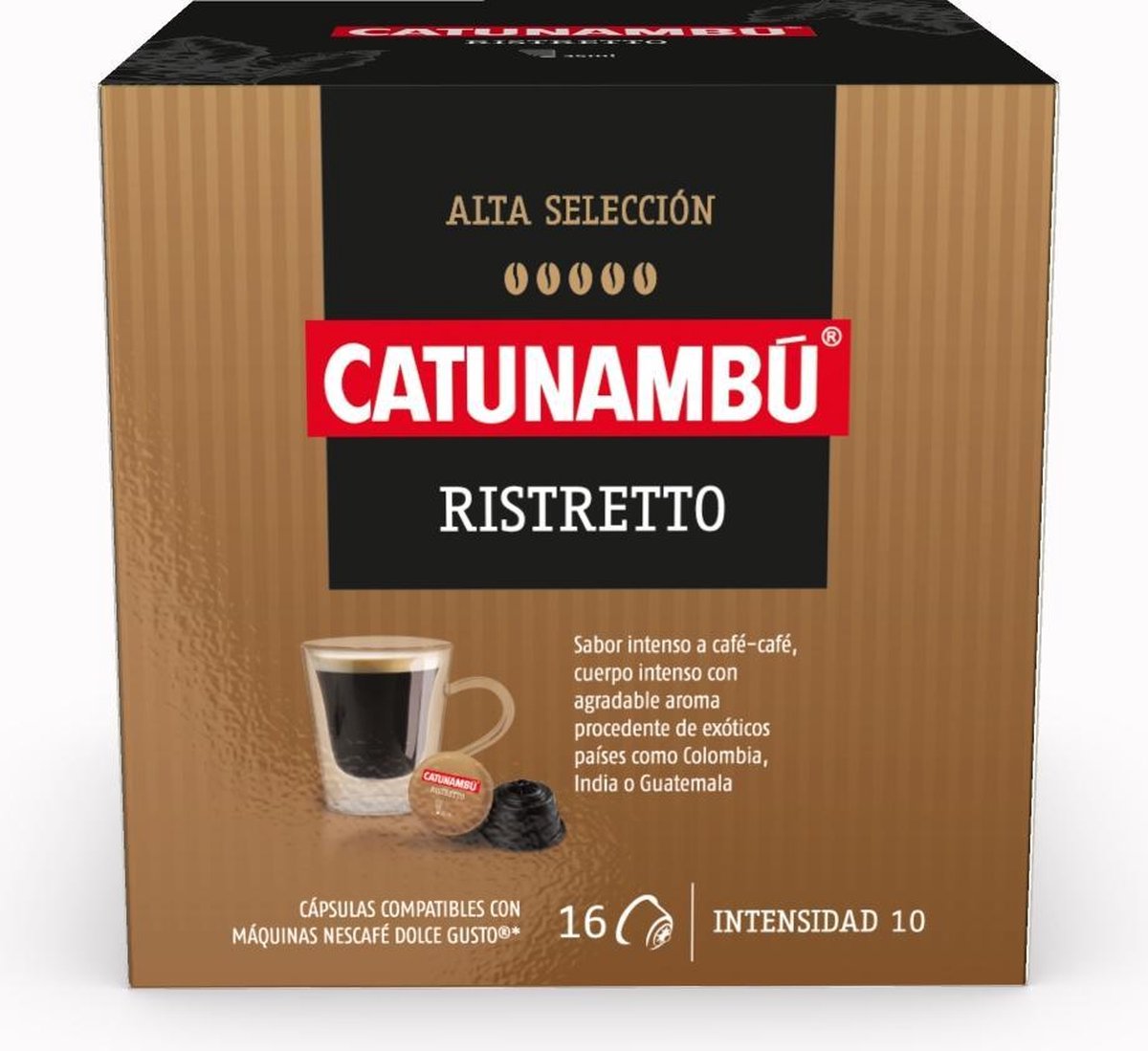 Catunambú Dolce Gusto Ristretto / Espresso 48 cups