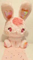 Amuse Japan - Kirarin Baby's - Pink Bunny Plush XL - 40 cm - Roze Konijn Knuffel - Baby - Pink - Roze -Konijn Speelgoed - Zachte Knuffel - Kawaii Plush - Kawaii Knuffel - Knuffel Cadeau - Ver
