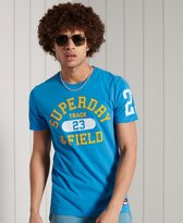 Superdry Heren tshirt Lichtgewicht Track & Field T-shirt met grafische print