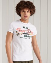 Superdry Vintage Label Itago Heren T-shirt - Maat 3XL