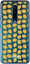 6F hoesje - geschikt voor OnePlus 7 Pro -  Transparant TPU Case - Lemons #ffffff