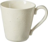 Tasse Ivoire Costa Nova Lagoa 31cl - Faïence - 13x9,5xH10cm - 6 pièces