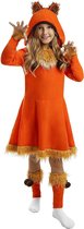 FUNIDELIA Vos kostuum voor meisjes - Maat: 97 - 104 cm - Oranje
