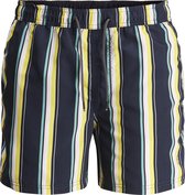 JACK&JONES JEANS INTELLIGENCE JJIBALI JJSWIMSHORTS AKM STRIPE Heren Zwembroek - Maat XL
