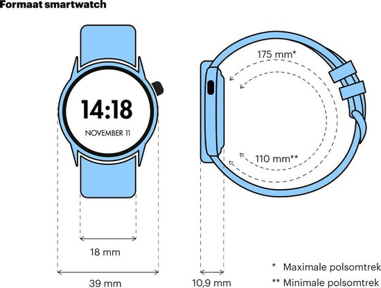 Garmin Vivomove 3S Hybrid Smartwatch - Echte wijzers - Verborgen touchscreen - Connected GPS - Gold/Blue - Garmin