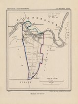 Historische kaart, plattegrond van gemeente Lith in Noord Brabant uit 1867 door Kuyper van Kaartcadeau.com