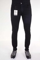 Nette Heren Stretch Broek  - Slim Fit - 5412 - Zwart