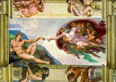 Michelangelo - The Creation of Adam, 1511  -  Puzzle 1,000 pieces