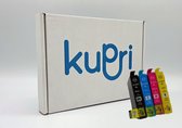 Kupri - Alternatief Epson 18XL - Set van 4 cartridges - T1811 T1812 T1813 T1814