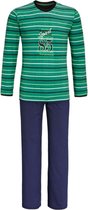 Groene en blauwe heren pyjama Ringella - 46 (S)