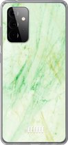 6F hoesje - geschikt voor Samsung Galaxy A72 -  Transparant TPU Case - Pistachio Marble #ffffff