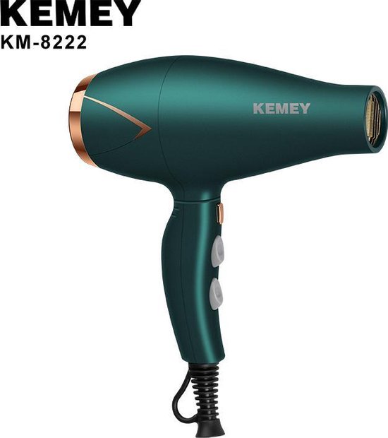 Kemey Föhn - Professionele Haardroger - 3500W - 2 in 1 - Temperatuur  Configuratie -... | bol.com