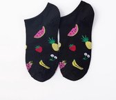 Vrolijke Dames Enkel Sokken "Fruit"