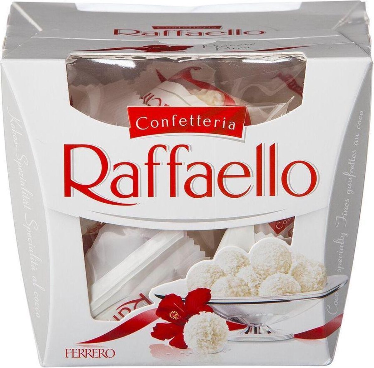 Ferrero Confetteria Raffaello bonbons in geschenkverpakking 150g | bol.com