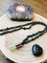 Roll-on ketting voor essentiële olie - Mosagaat