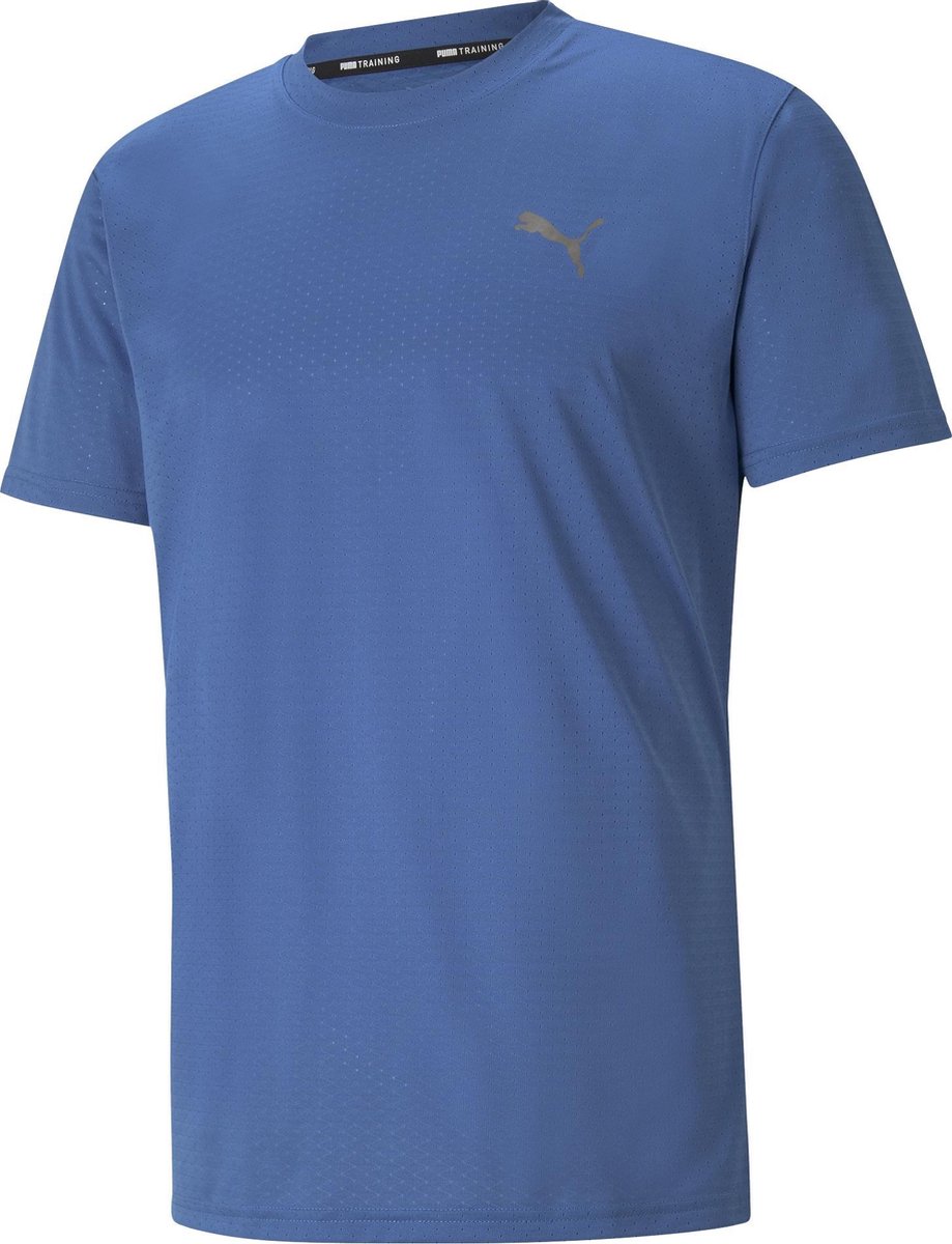 PUMA Train Fav Blaster Sportshirt Heren Blauw