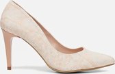 Giulia Pumps roze slangenprint - Maat 44
