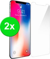 Screenprotector iPhone X - Glasplaatje iPhone X - iPhone X Glasplaatje - ZAZA Tempered glass - voor iPhone X  - iPhone X Screen Protector - High Quality - Schok Bestendig