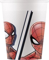 Spiderman Bekers Super Hero Karton 200ml 8 stuks