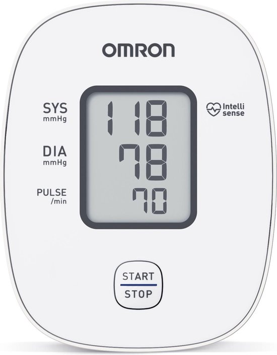 OMRON X2 Basic Bloeddrukmeter Bovenarm - Blood Pressure Monitor - Klinisch Gevalideerd - 22 tot 32 cm Manchet