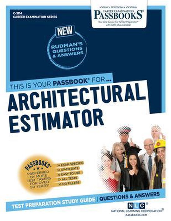Career Examination Architectural Estimator (C3114) 9781731831149
