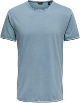 Only & Sons Albert Washed O-Neck Noos - Blue S