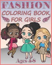 Fashion Coloring Book for Girls