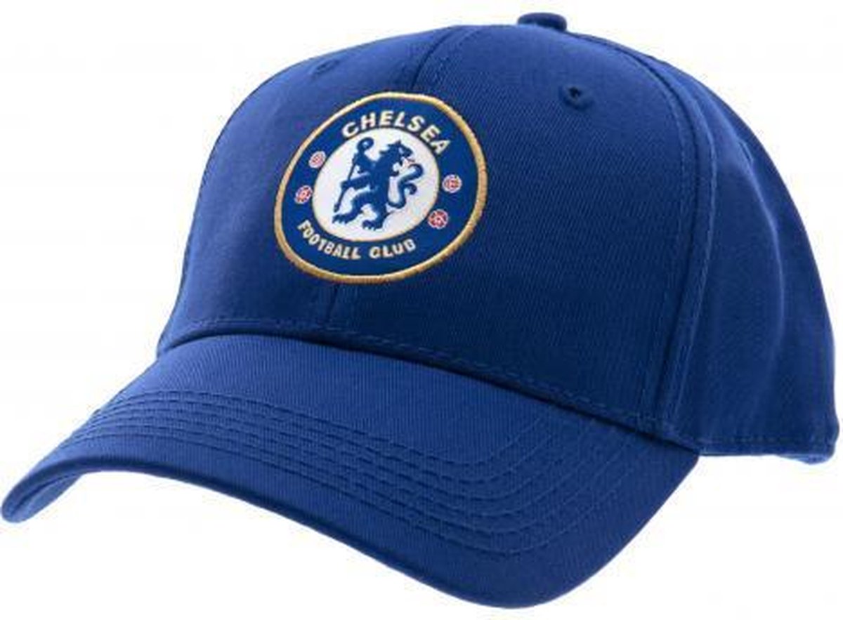 Chelsea cap - volwassenen - logo - blauw