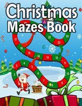 Christmas Mazes book