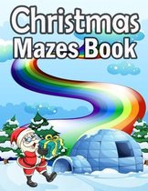 Christmas Mazes book