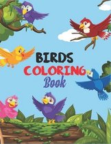 Birds Coloring Book