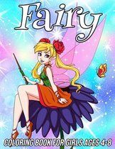 Fairy Coloring Book for Girls Ages 4-8
