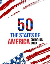 50 The States of America Coloring Book